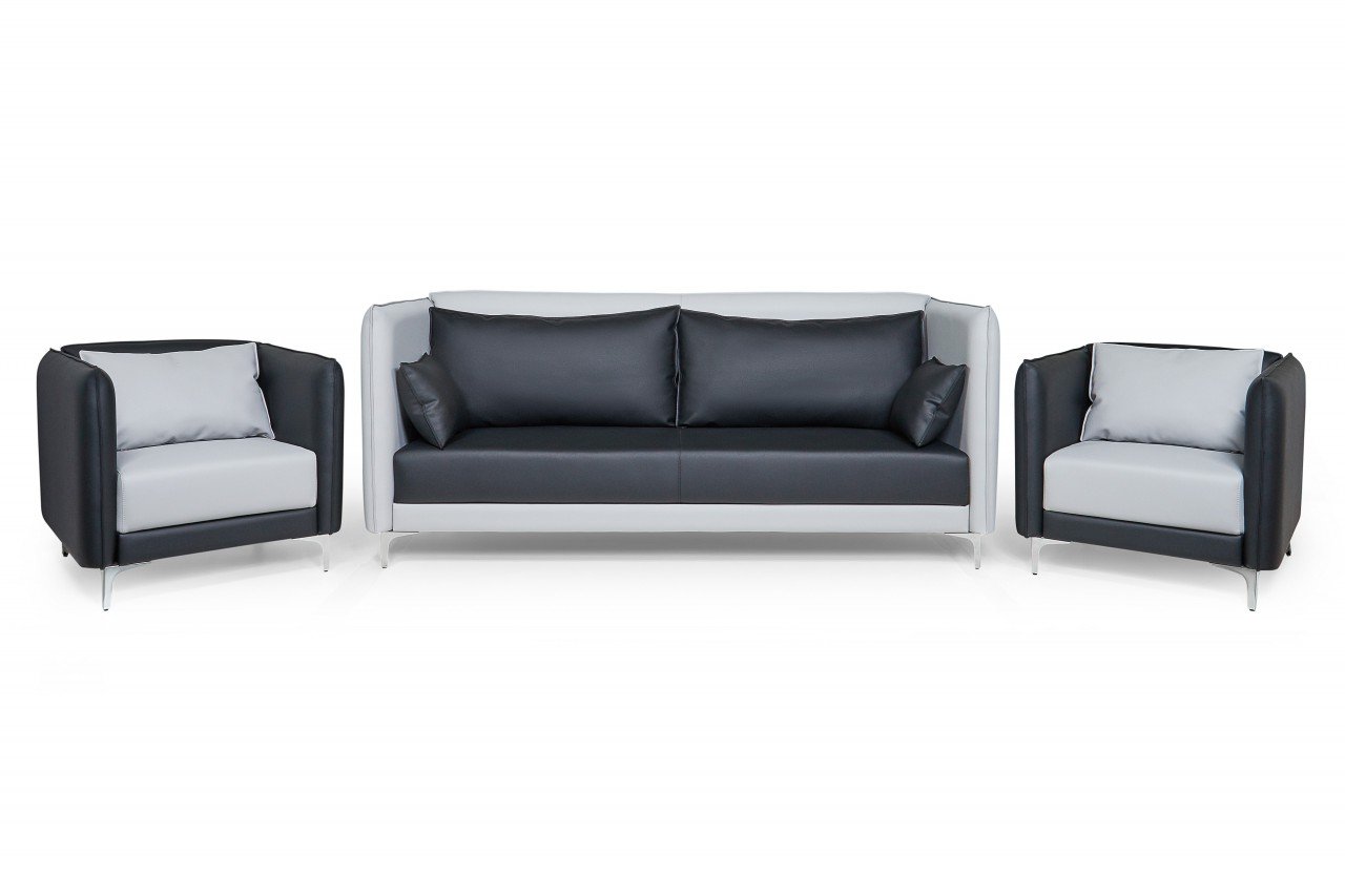 2-местный офисный диван Графит - вид 9